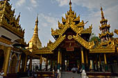 Yangon Myanmar. Shwedagon Pagoda (the Golden Stupa).  